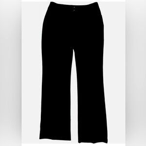 Alfani Curvy Fit Classic Black Women's Trousers